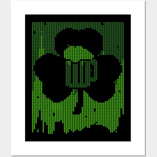 Digital Shamrock Posters and Art